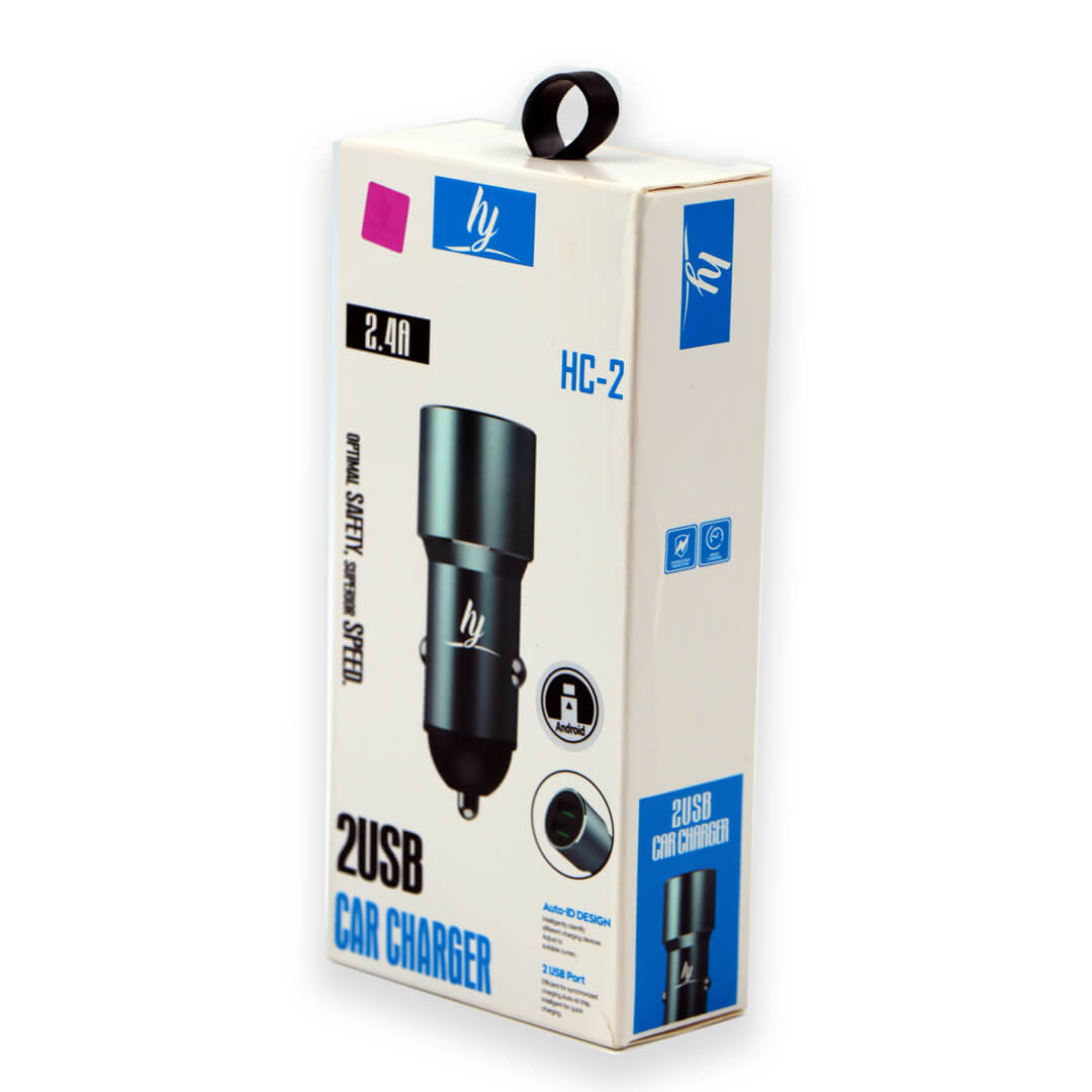 خرید شارژر فندکی اچ وای مدل HC-2