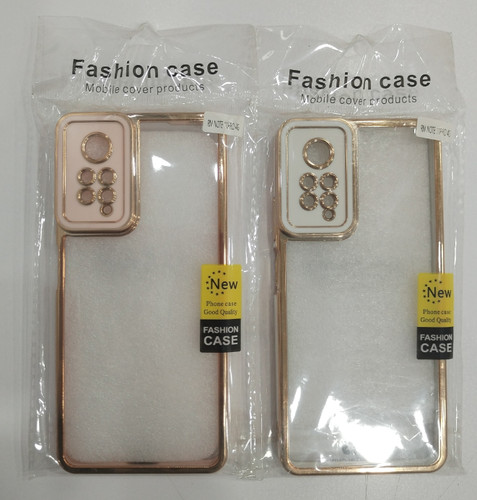 قاب شفاف دور رنگی RM NOTE 11PRO 4Gمحافظ لنز دار